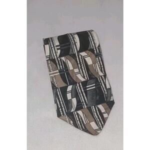 Louis Feraud Tie Mens Necktie 100% Silk Multicolor